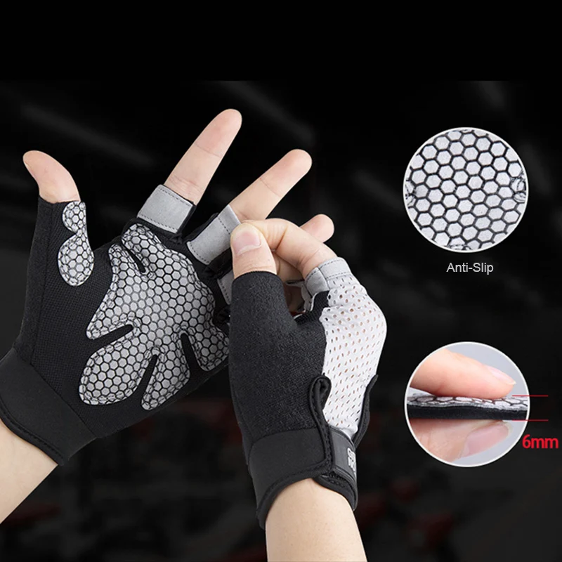 Woman Yoga Traning Fitness Gloves Half Finger Breath Gloves Spinning Biking Cycling Tactical Summer Thin GYM Sports Gloves