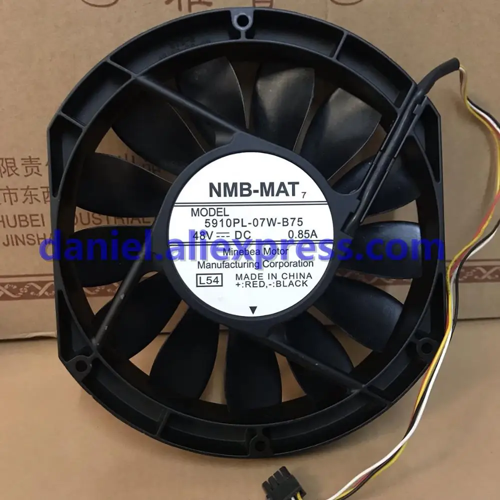 Original  5910PL-07W-B75 17025 48V 0.85A ultra-thin industrial cabinet fan