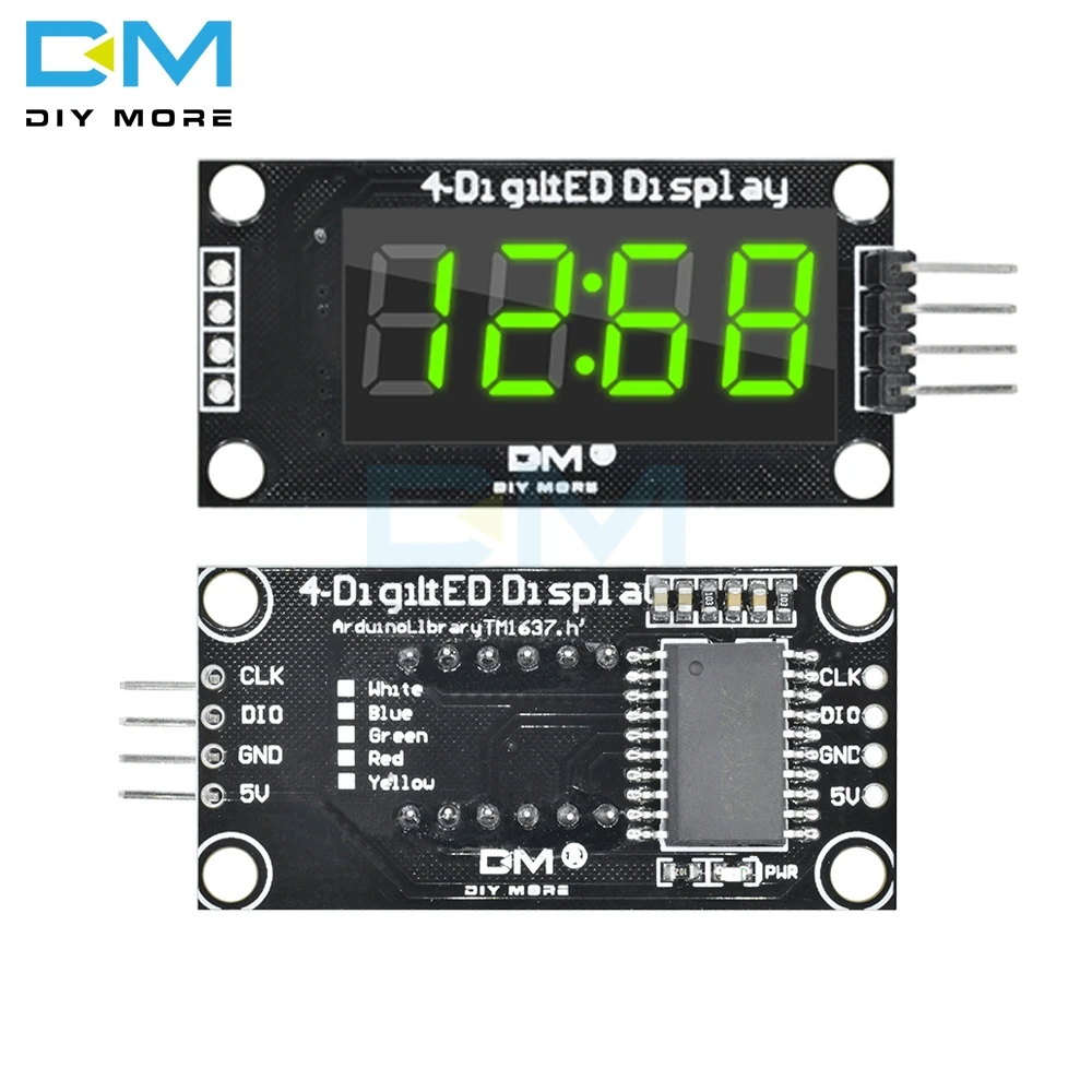 5PCS TM1637 4-Digit Digital LED 0.36\