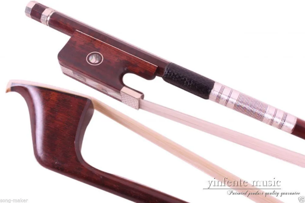 

1pcs Snake Wood 4/4 Cello Bow Straight High Quality #DS-59