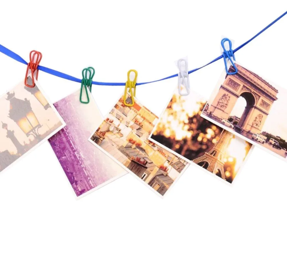 25pcs Multi-purpose Colorful Metal Clips Holders,Multi-purpose Clothesline Utility Clips (25pcs assorted colors)