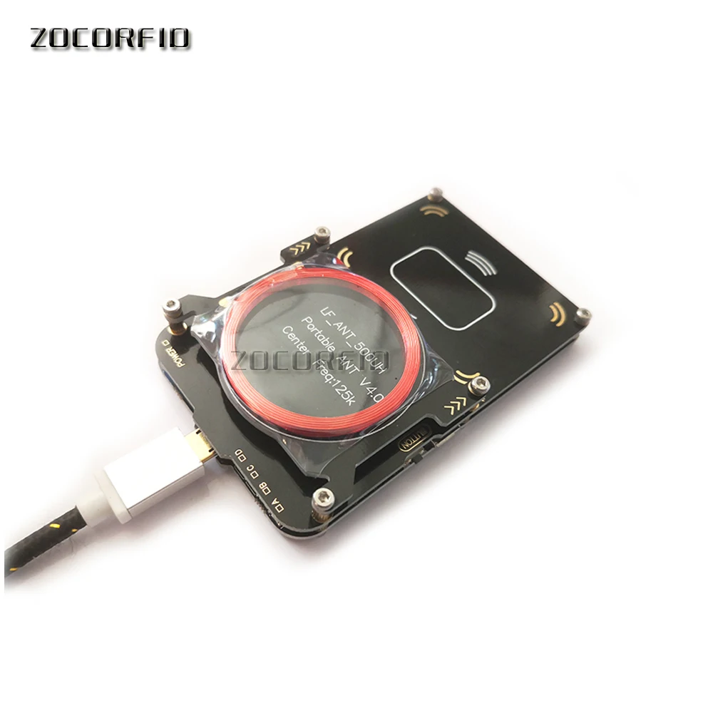 Proxmark3 Easy V5.0 DEV Kits develop suit nfc RFID reader prox/card em4x uid changeable card 13.56MHZ clone crack