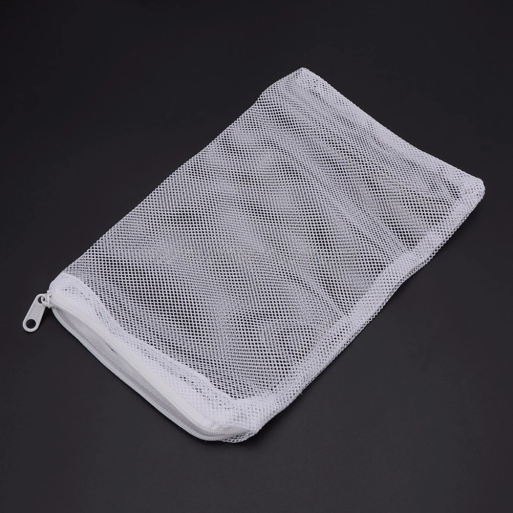 5 Pcs/Set Aquarium Filter Bag Fish Mesh Bag Zipper Net Pond For Bio Ball Active Carbon Isolation Storage 5 Sizes J09 19