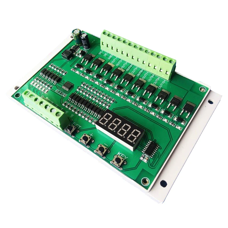 

Multi-channel power timing sequencer / timing / pulse / random / trigger programmable control panel / module PLC