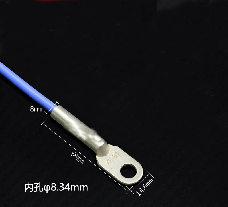 1PCS Original Waterproof DS18b20 temperature sensor silicone ds18b20 temperature sensor 6*50MM SMD Hole 18B20 -100cm