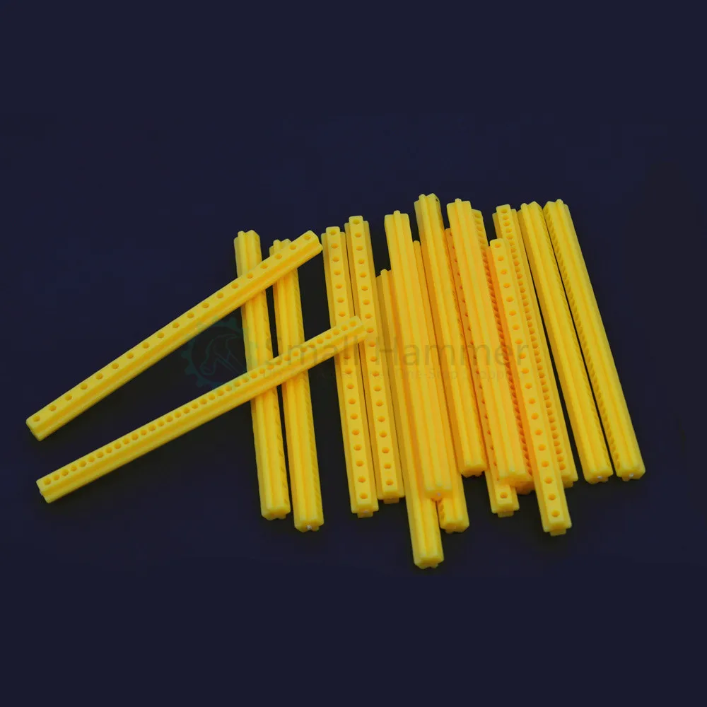 95 yellow right Angle rod bracket 10 way plastic rod 95 square rod upgrade version