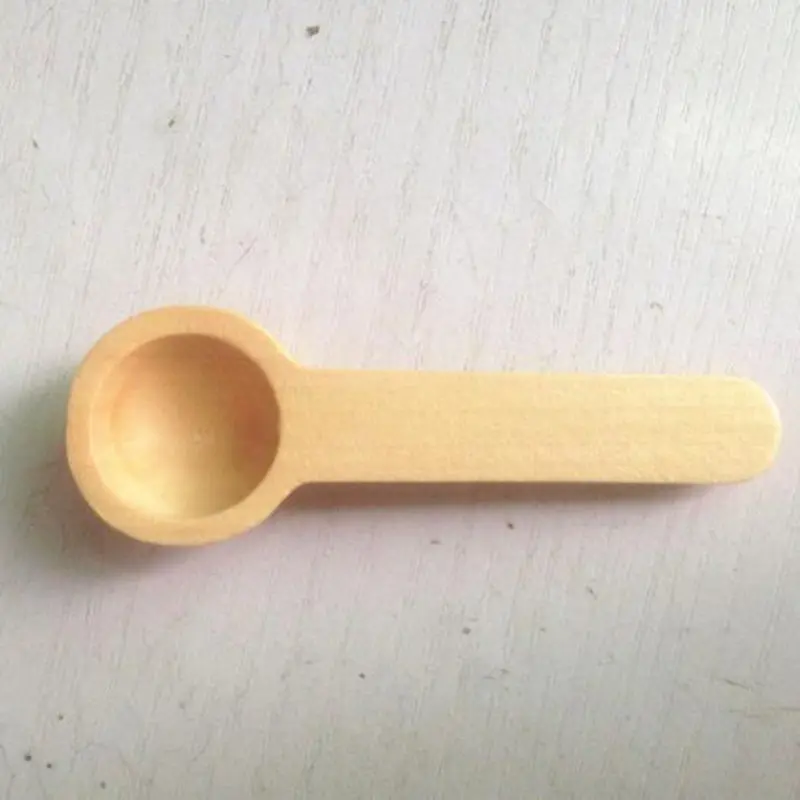 Hot Small Mini Wooden Spoons For Kids Honey Kitchen Using Condiment Spoon 7.5*1.3cm F20173965