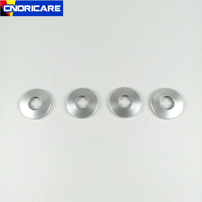 Car Door Lifting Bolt Circle Decoration Decals For Mercedes Benz E C Class W213 W205 GLC X253 Door Pin Ring Sticker
