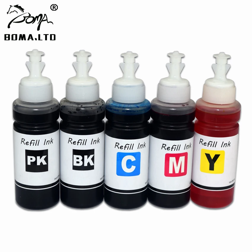 5Colors 100ml 202XL 302XL Bulk Pigment Dye Ink For EPSON Expression Premium XP-6100 XP-6105 XP-6005 XP-6000 Printer