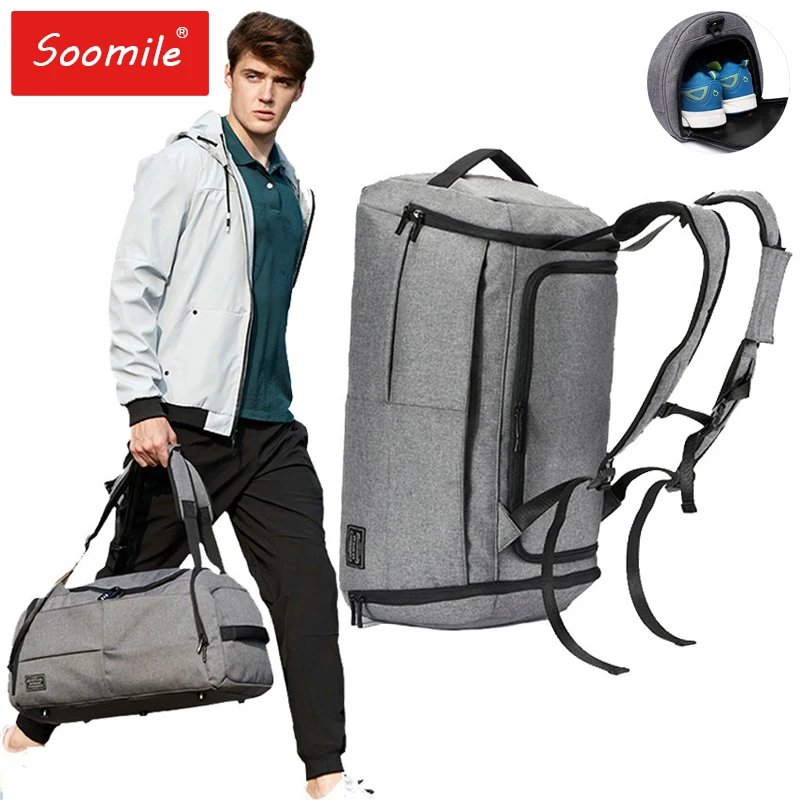 

Men Travel Bag 35L Big Duffle Bags With Anti Theft Lock Male Business Travel Weekend Bag Large Capacity Cabin Luggage Backpack