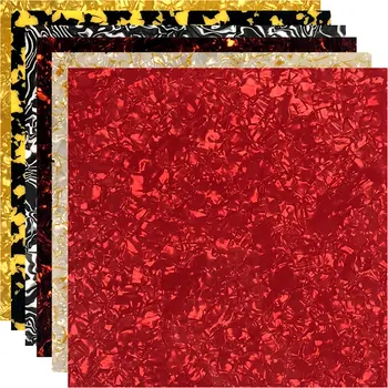 費曼客製空白材料,適用於原聲吉他護板,自黏式,24cmx22cm,優質護板,多種顏色可選 8 最佳銷售 吉他琴體坯料 - №4