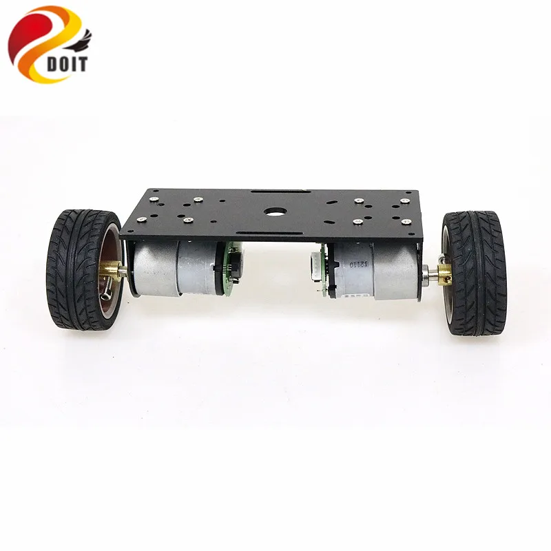 2wd Two Rounds of Self-balancing DC 12V Motor Car Two-wheel Balancing Car Smart Car Chassis Kit