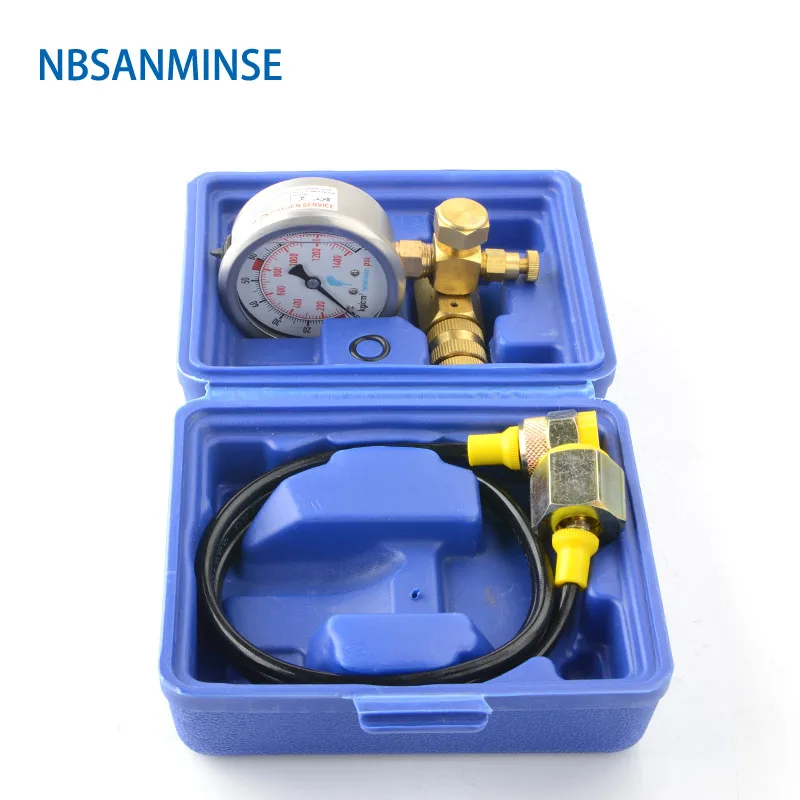 

NBSANMINSE SMT02 Gauge Diameter 63mm Tube G 3/8 m 5/8 Nitrogen Gas Breaking Hammer Charging Tools Pressure Reducing Valve