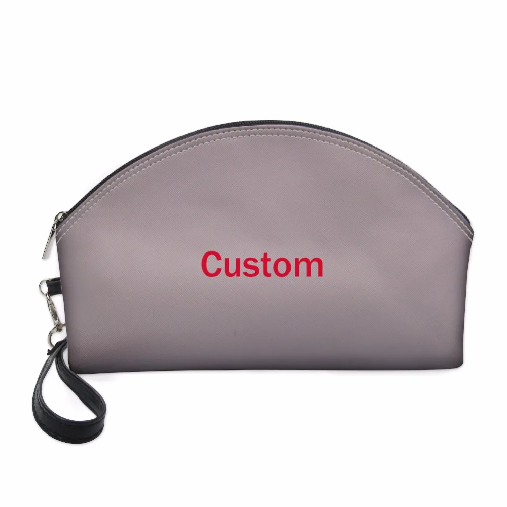 NOISYDESIGNS Brand Custom Ladies Cosmetic Bags PU Leather Necessaries for Travelling Storage Makeup Bag Beauty Organizer Pouch