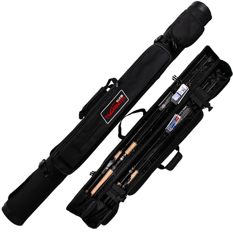 Upscale Half off open tube lures fishing rod bag hard PVC tube 1.2m 1.3m 1.45m barrels of big capacity 2 layers