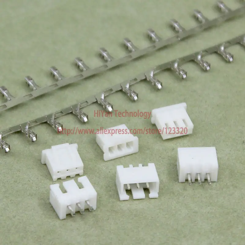 

(100sets/lot) connector XH2.54 XH2.54 3Pin 180degrees Pitch:2.54MM/0.1inch Pin Header + Terminal + Housing XH2.54-3P