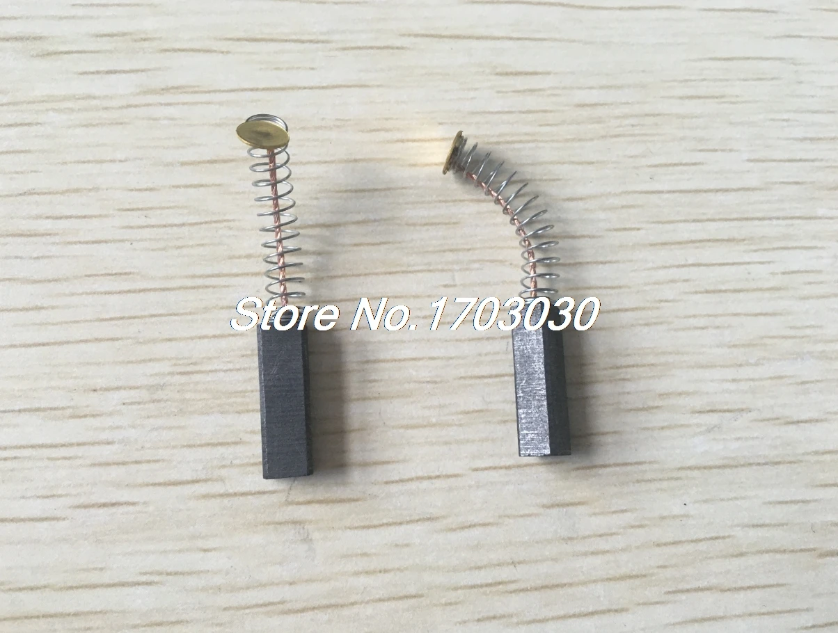 6Pcs 5 Mm X 6 Mm X 19 Mm Carbon Brush untuk Umum Motor Listrik