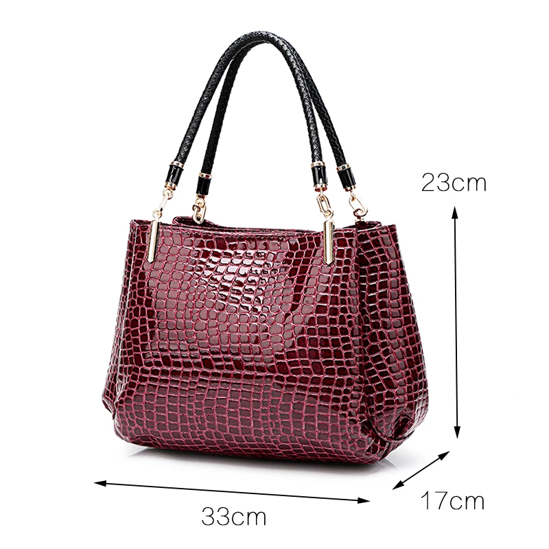 2023 Fashion Alligator Women Bags Tote Shoulder bag Top-handle Bags Luxury Designer Large Capacity Shopping Tote Bags Sac a Main