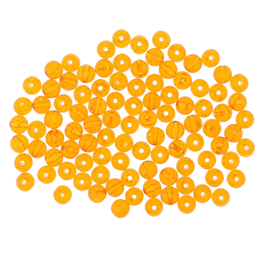 Pack of 100pcs Montessori Mathematics Math Learning Counting Toy Kids Gift  Plastic Yellow Beads