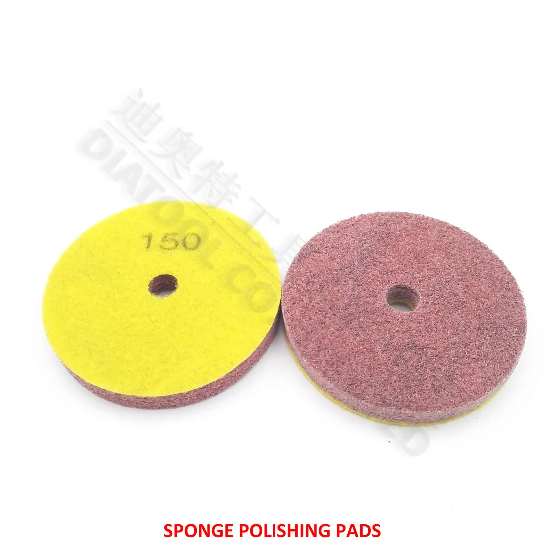 DIATOOL 10 pz 100 MM Spugna Tamponi Per Lucidatura Del Diamante per marmo Pietra artificiale