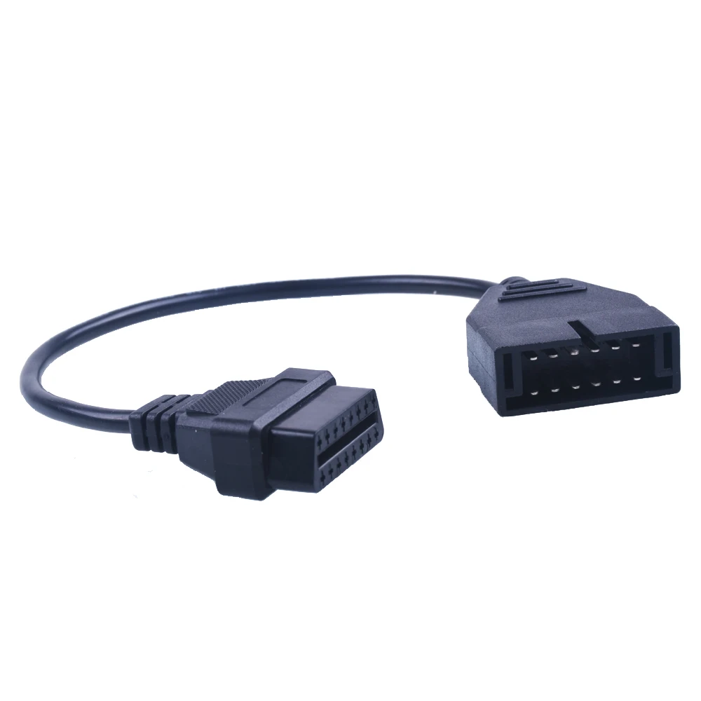 

For GM 12 Pin 12Pin OBD 2 Connector Adapter Gm 12 pin obd2 obdii Auto Car Accessories Diagnostic Extension Cable 16 Pin