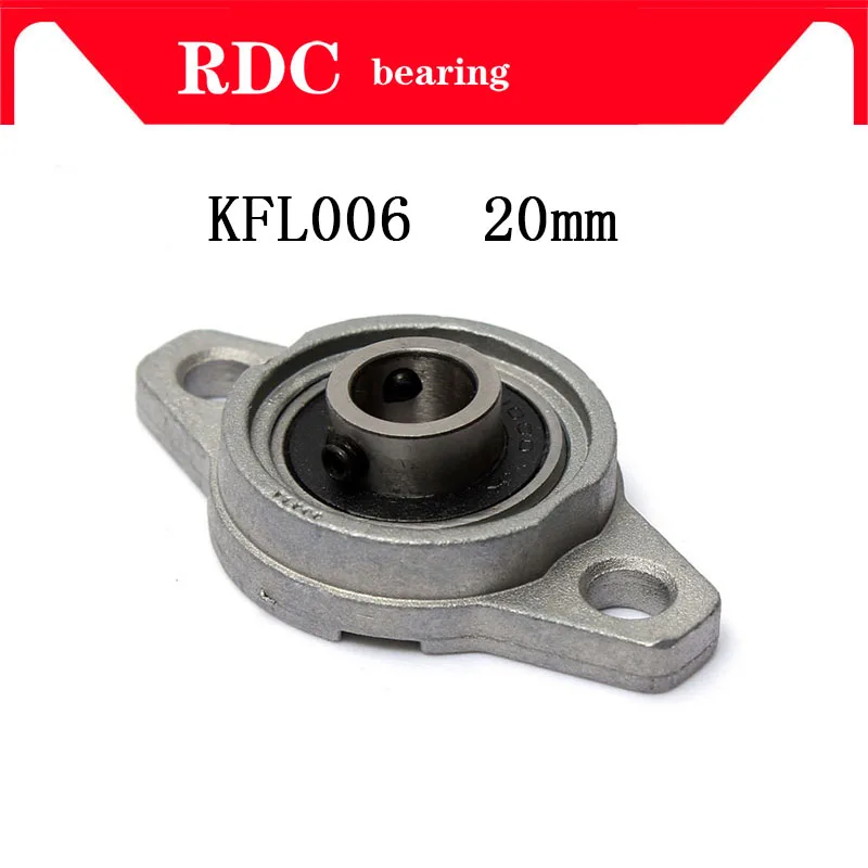 

Free Shipping KFL006 KF006 K006 pillow block ball bearing 30mm High quality Zinc Alloy Miniature Bearings housing