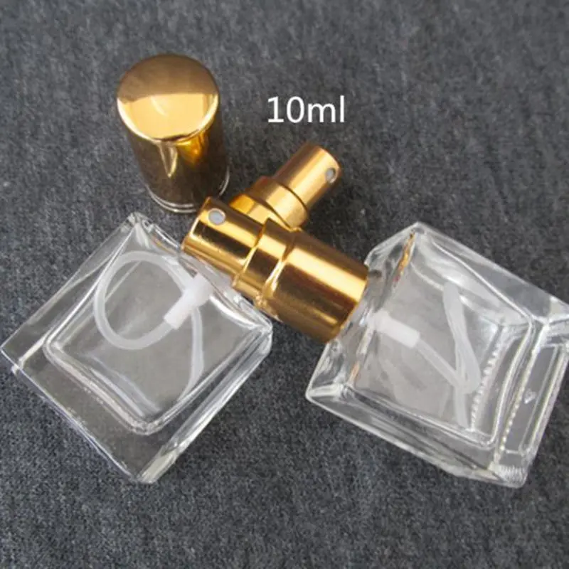 10ML Square Spray Perfume Bottles,10cc Glass Perfume Bottles,Comestic Packaging Container F20171587