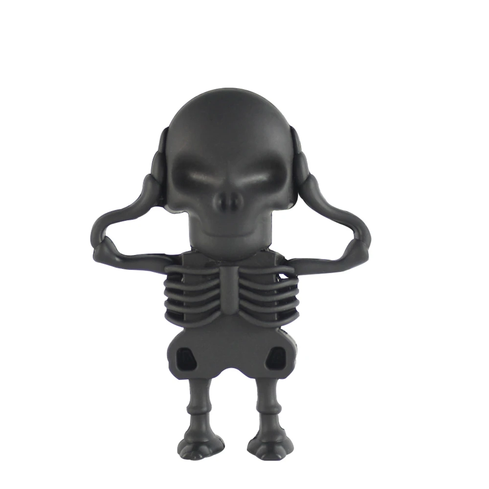 PenDrive การ์ตูน Skeleton แฟลชไดรฟ์ USB ไดรฟ์ 64 GB/8 GB/16 GB/32 GB/4 GB memory Stick ไดรฟ์ปากกา USB 2.0 Disk จัดส่งฟรี