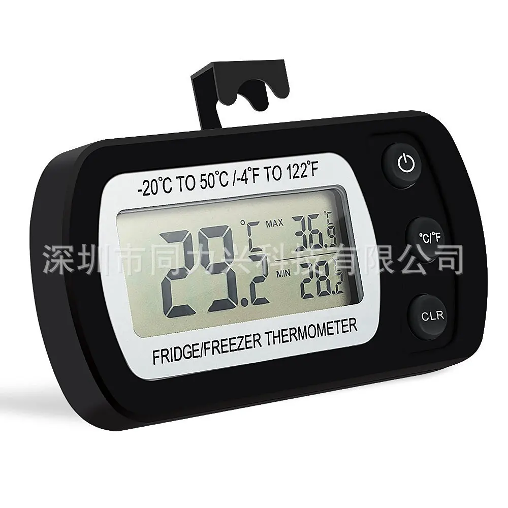 Temperature and humidity meter, home office pet breeding memory with screen display electronic thermometer and hygrometer