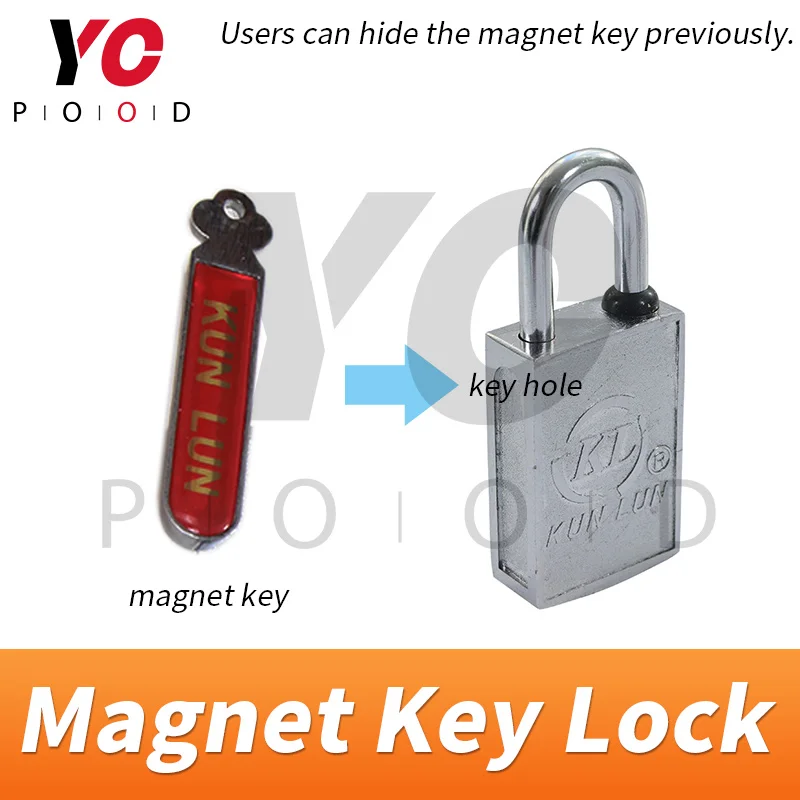 Magnet Puzzle Lock Escape Room Lock Spare Parts installed on door or box or other places Takagism game supplier  YOPOOD