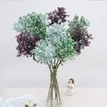 Künstliche Blumen Günstige Seidenhortensien Brautstrauß Hochzeit Heim Neujahrsdekoration Zubehör für Vasen-Pflanzen-Arrangements – Detail 26