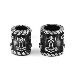 Classic Myth Thor Hammer Pendant Stainless Steel Punk Celtic Knot Norse Viking Amulet Biker Men Lovers Jewelry SWP0456
