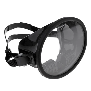Silicone Mergulho Goggles Kit com Visão Clara, Máscara Snorkel, Óculos de mergulho, Engrenagem Snorkeling, Cristal, 6.3x 5 Polegadas