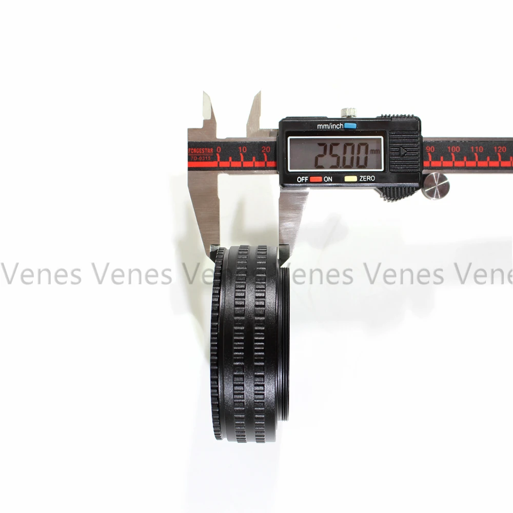 M39 Lens to M42 Camera Adjustable Focusing Helicoid Ring Adapter 25-55mm Macro Extension Tube M39-M42