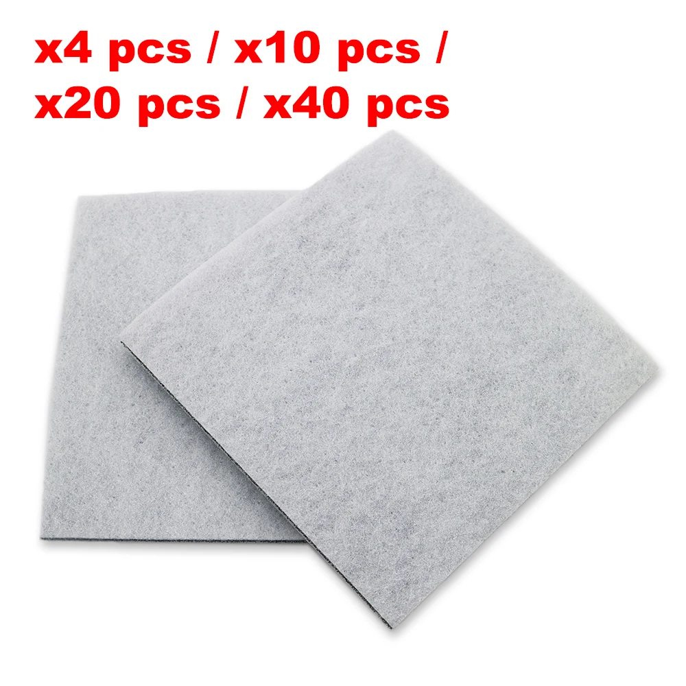 4 /10 /20 /40 pieces Hepa Filter for Vacuum Cleaner Universal Parts Cotton In Order To Better Protect Motor From Dust Invasion