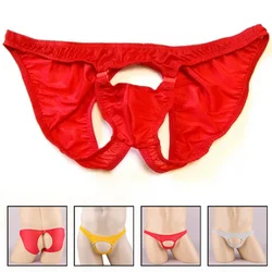 2019 new Hot Mens Thong Underwear Comfort SexyTangas Low Rise Good Quality open file underwear thong panties gay