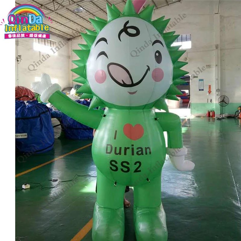 

2017 new inflatable durian head replicas model , inflatable model for advertising for sale