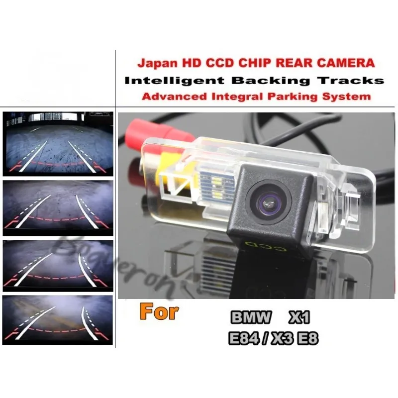 For BMW X1 E84 X3 E83 Intelligent Car Parking Camera / with Tracks Module Rear Camera CCD Night Vision