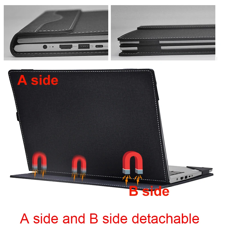 Imagem -02 - Capinha para Lenovo Ideapad Flex 15iil05 15alc05 15itl05 15.6 Capa Portátil Manga Notebook Bolsa de Proteção à Prova de Choque Bolsa