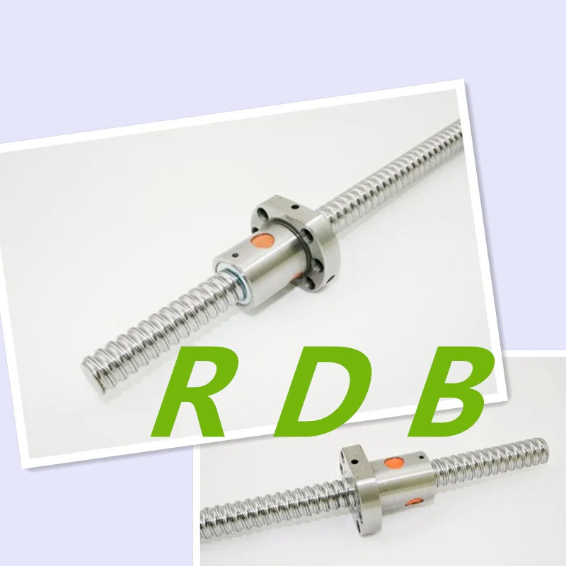 

2010 шариковый винт SFU2005 1000 мм с одной шариковой гайкой 2010 с обработанными деталями без конца CNC 20 мм шариковый винт