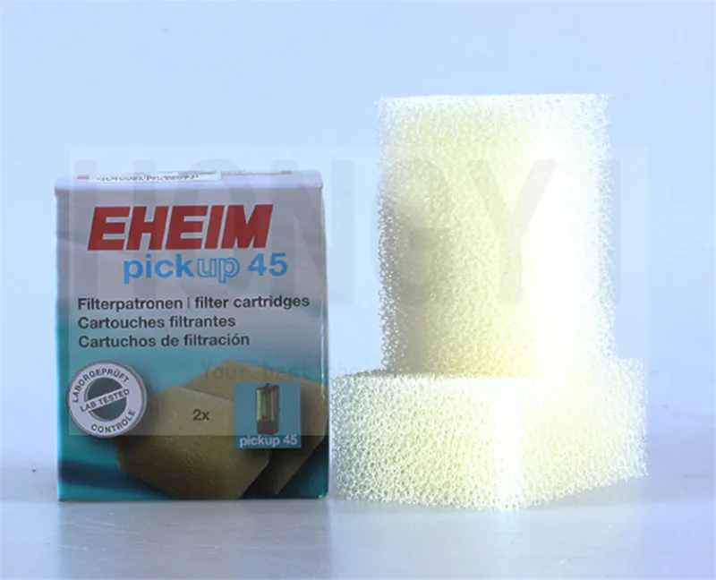 2 pieces/lot EHEIM pickup low water level filter replace the cotton built-in filter special cotton pickup45/60/160/200