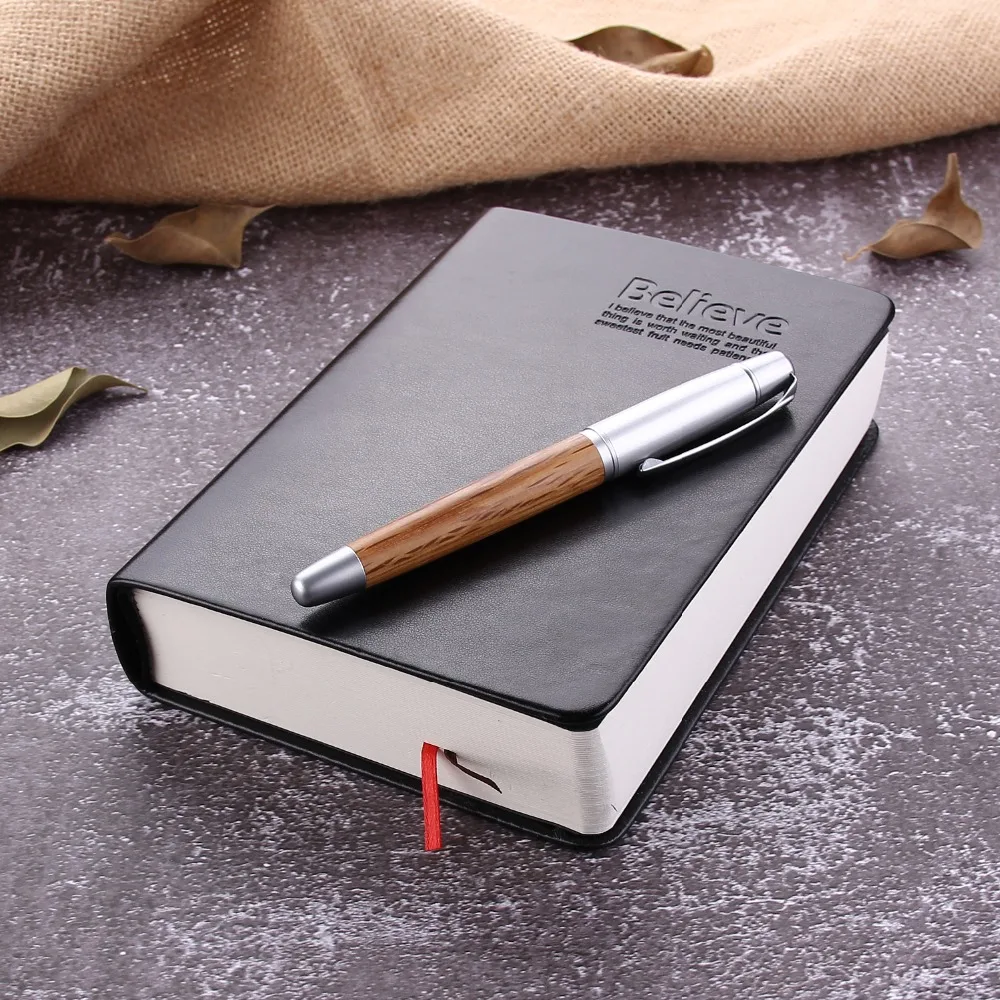 Leather Bible Diary Book Zakka Journals Bible Thickened Notebook School Office Stationery