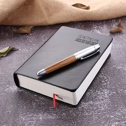 Leather Bible Diary Book Zakka Journals Bible Thickened Notebook School Office Stationery