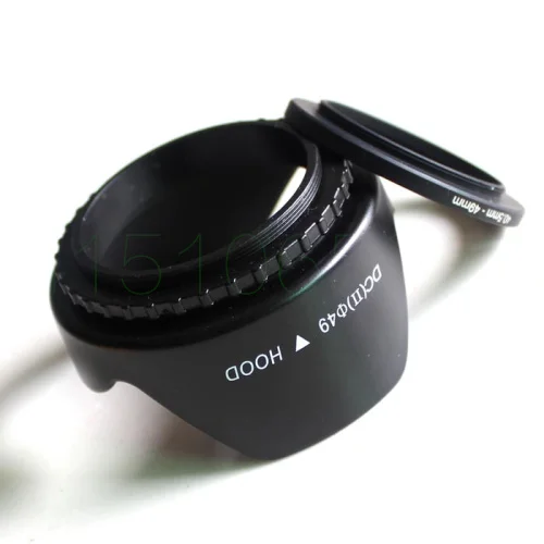 49mm Flower lens hood + Lens Adapter Ring For SONY NEX5t NEX 5 n 3 n - 7 6 l A5000A6000 16-50 mm to 40.5 mm