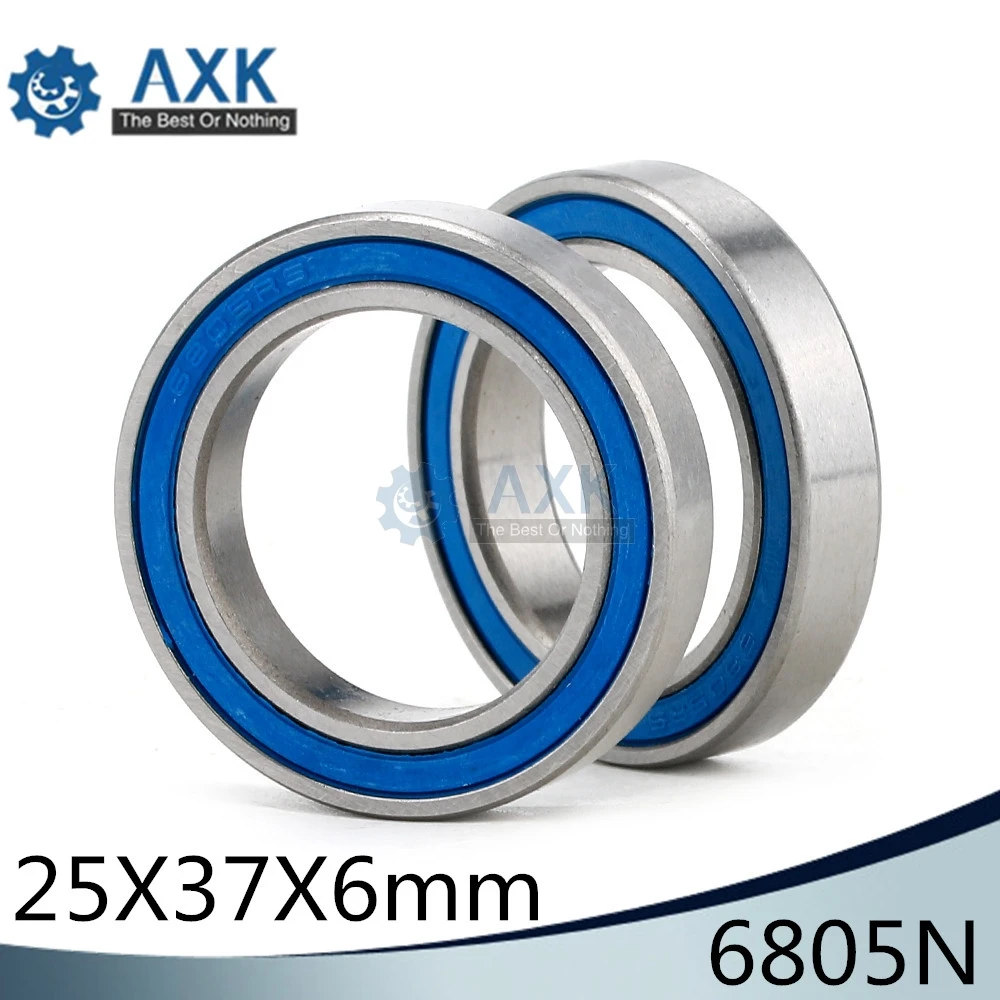 

6805N Hybrid Ceramic Bearing 25x37x6mm ( 1 PC) Bicycle BB51 Bottom Hub 6805-RD 6805N-RS 25376 RS Si3N4 Ball Bearings 6805N-2RS