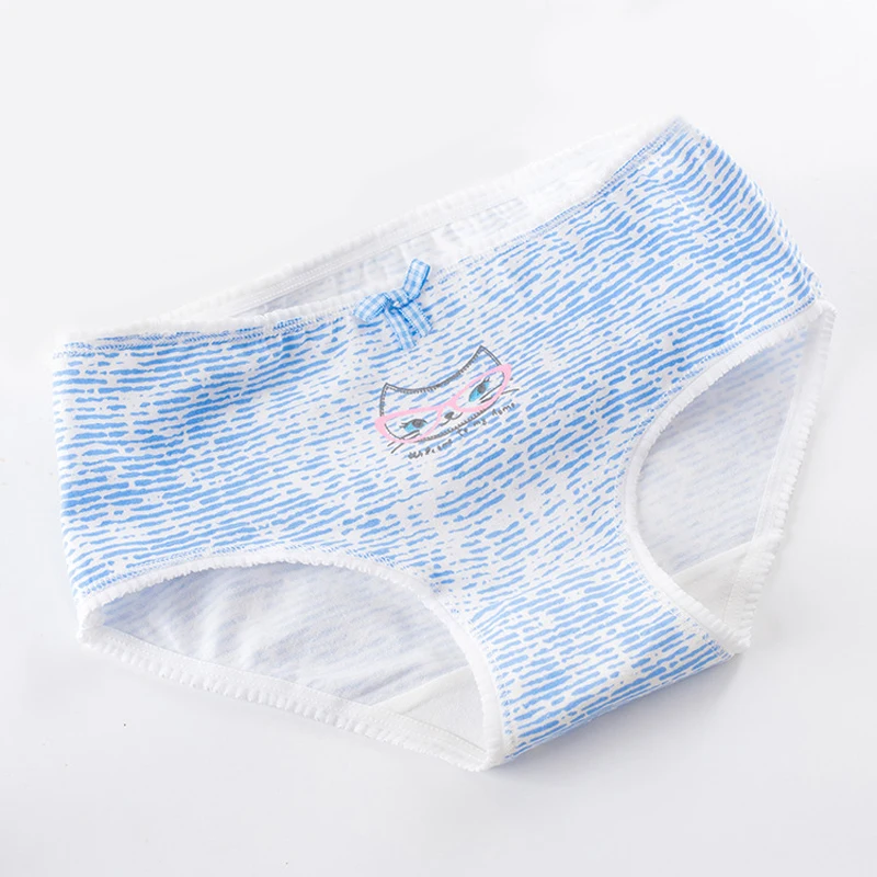 New Plus Size Panties Women Underwear Cotton Briefs Lingeries Cueca Calcinhas Shorts Printed Underpants Girls Lace Panty Ladies