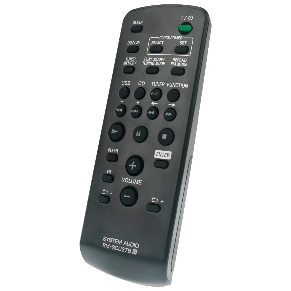 New Remote Control RM-SCU37B for Sony AUDIO SYSTEM cmtfx200 cmt-fx200 hcd-fx205 en cmtfx205