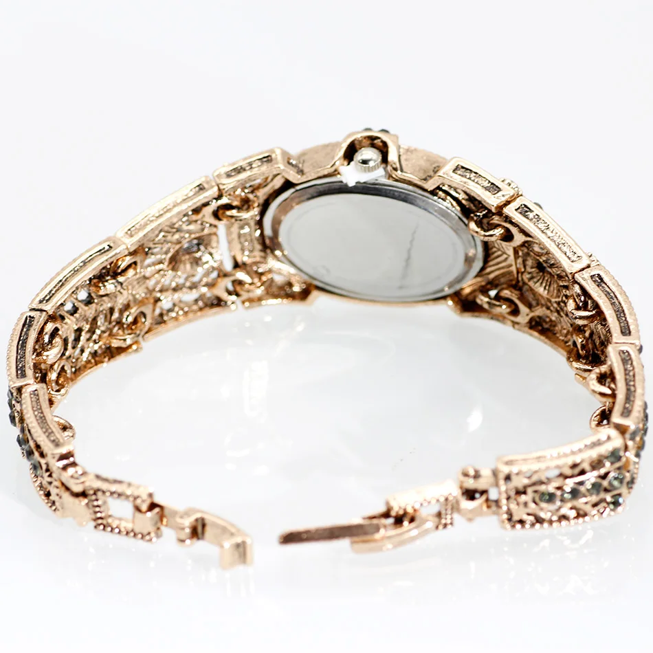 Vintage Turkish Bangle Watches Bohemia Women Bracelet Antique Gold Color Quartz Watch Digital Wristwatch Relogio Feminino Gift