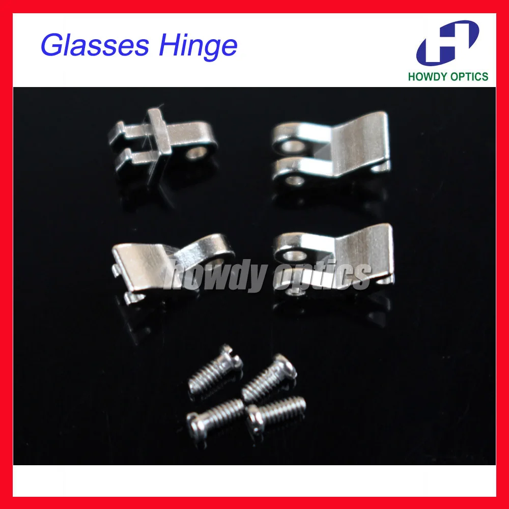 50sets High Nickel Steel Eyewear Glasses Eyeglasses Hinge Screws For Plastic Glasses Repairing Optical Accessories