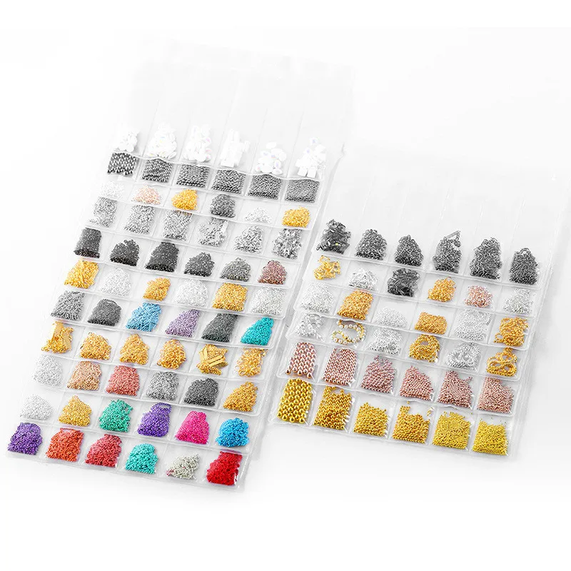 1 Pack Flatback Glass Nail Rhinestones Mixed Sizes Nail Art Decoration Stones Shiny Gems Manicure Accessories 20 Colors